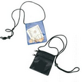 Nylon Coin Wallet w/ Adjustable Neck Cord